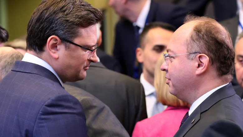 Dmitro Kuleba multumeste Romaniei dupa ce Ucraina a fost recomandata pentru statutul de candidat la aderarea la UE Imagine