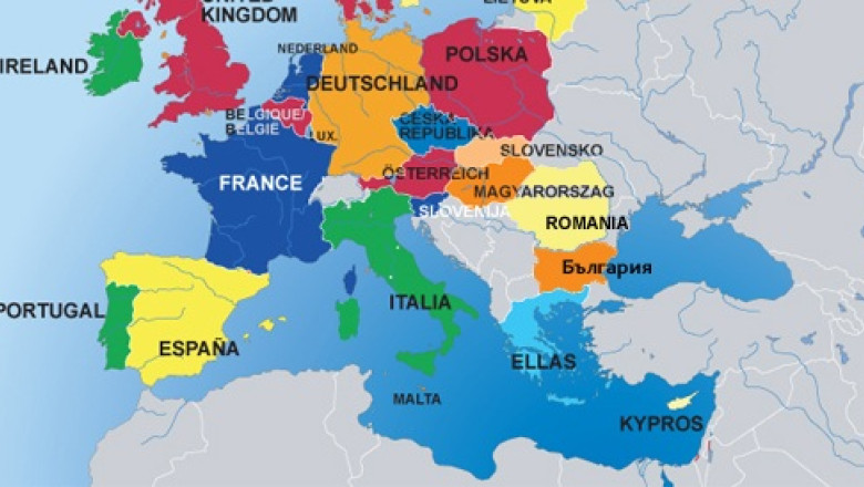 Dobrogea a fost „scoasa” din UE, intr-o harta intocmita la Bruxelles Imagine