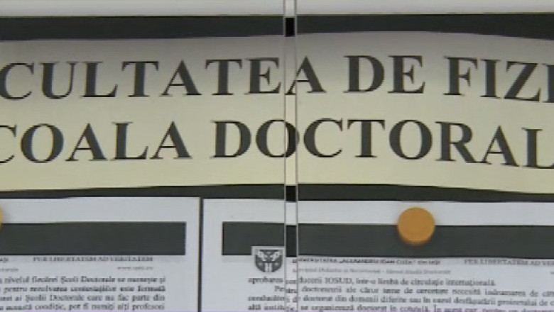 Doctoranzii din Iasi, neplatiti cu lunile Imagine