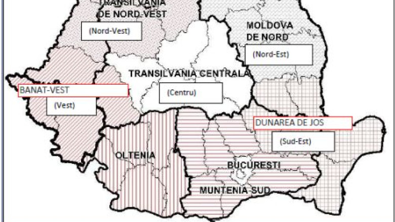 Document oficial. Cum s-ar putea numi viitoarele regiuni Imagine
