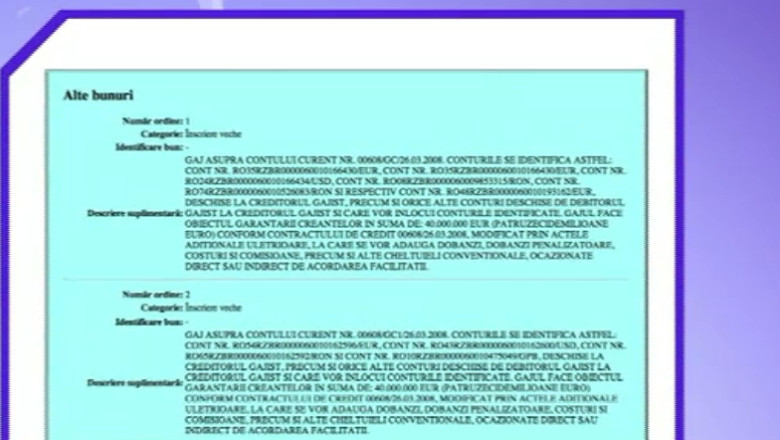 Documente. Linie de gredit pentru GRIVCO si Antena1, cu terenuri ale ICA drept garantie Imagine