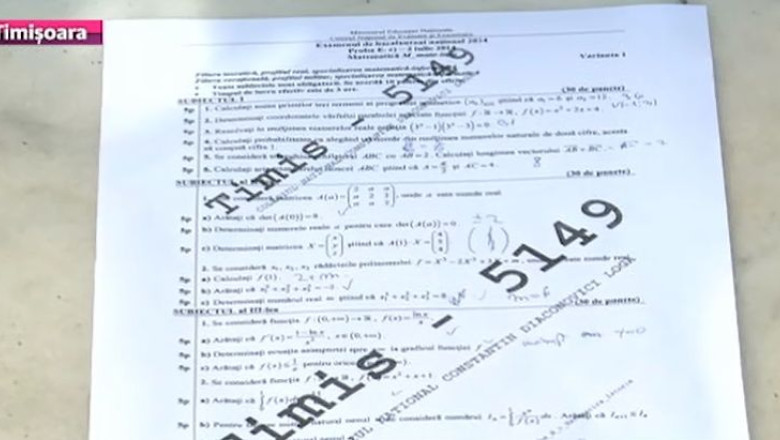 Doi elevi eliminati din Timis, din cauza fituicilor si telefonului Imagine