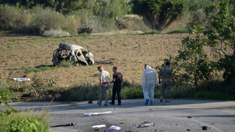 Doi frati au fost condamnati la 40 de ani de inchisoarea pentru uciderea jurnalistei Daphne Caruana Galizia in Malta Imagine