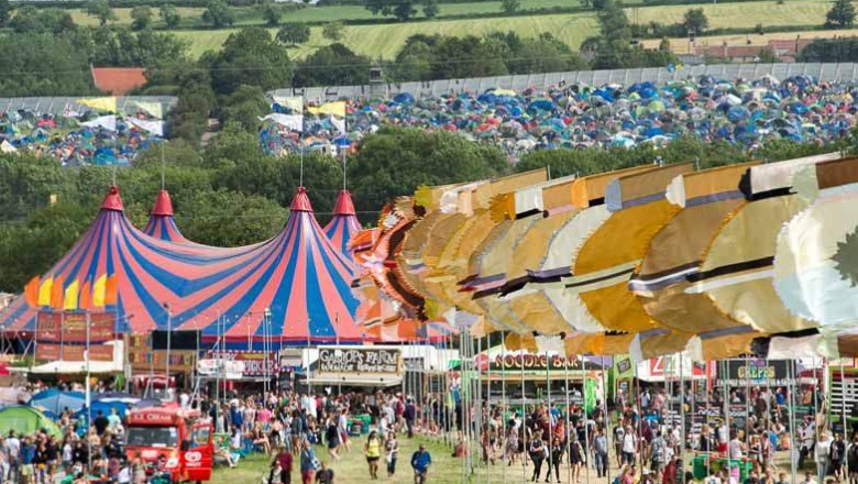 Doi morti la festivalul de la Glastonbury. Unul dintre ei - o femeie de 67 de ani Imagine