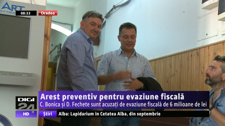 Doi patroni de firme de constructii, arest preventiv pentru evaziune fiscala Imagine