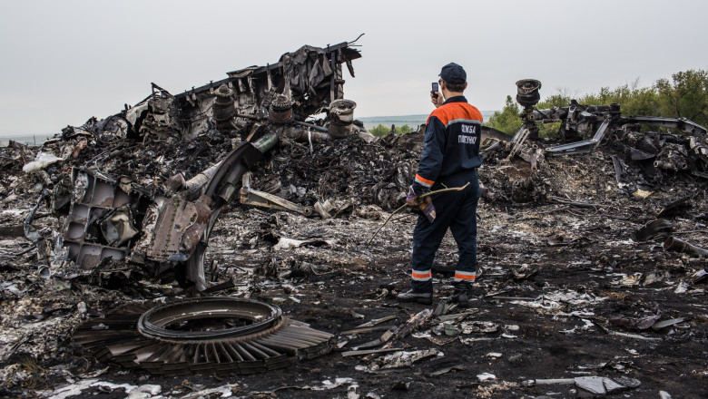 Doi rusi si un ucrainean, condamnati la inchisoare pe viata pentru doborarea zborului MH17, in 2014 Imagine