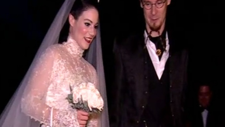 Doi tineri din Germania s-au casatorit la Castelul Bran Imagine