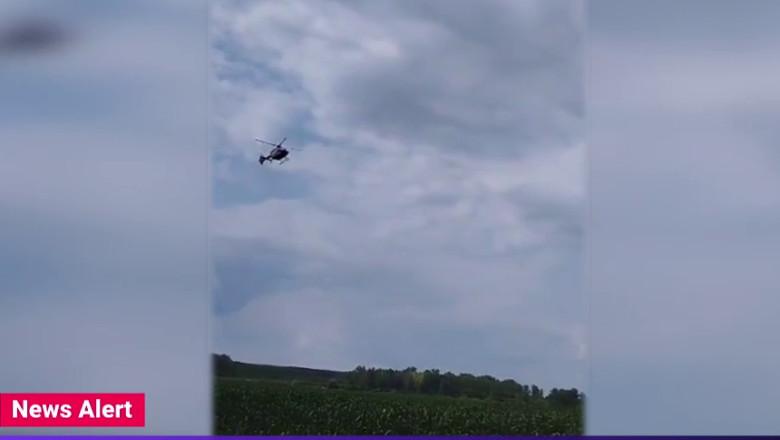 Doi tineri din Satu Mare au plonjat cu masina in Somes. A fost trimis un elicopter SMURD Imagine