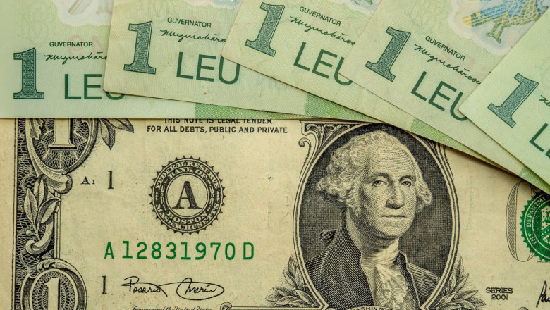 Dolarul a depasit din nou pragul de 5 lei Imagine