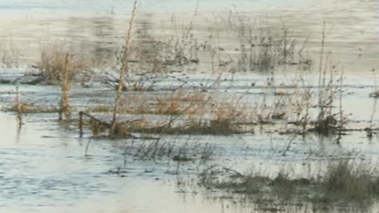 DOLJ. Digul care apara comuna Dragotesti s-a spart in mai multe locuri Imagine