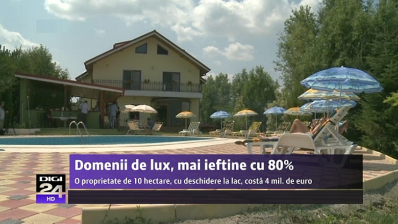Domenii de lux de vanzare. Un conac din Snagov a redus pretul cu 80% de la oferta initiala Imagine