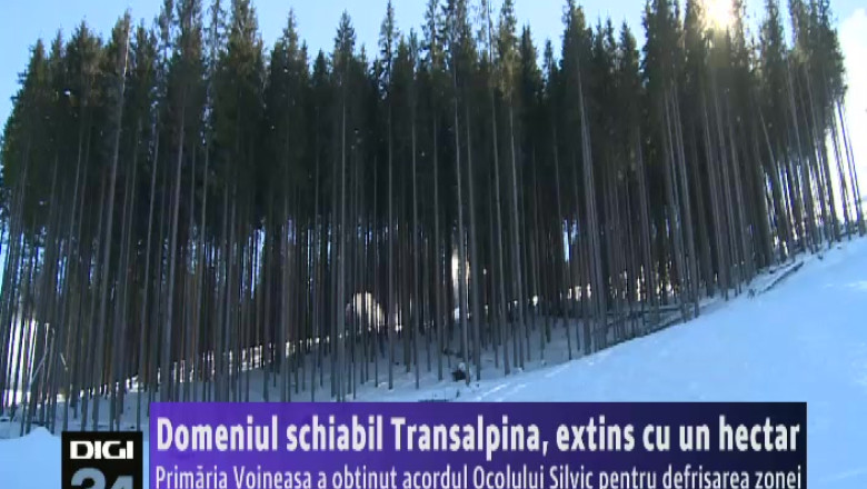 Domeniul schiabil Transalpina, extins cu un hectar Imagine