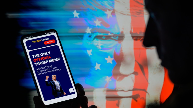 Donald Trump a luat cina cu detinatori ai criptomonedei sale. Opozitia democrata acuza un conflict de interese Imagine