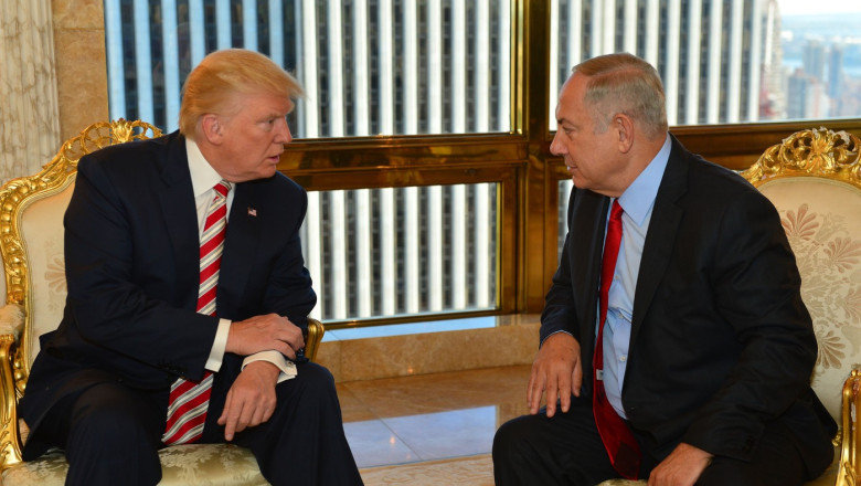 Donald Trump a vorbit cu Benjamin Netanyahu, dupa ce doi israelieni au fost ucisi la Washington Imagine