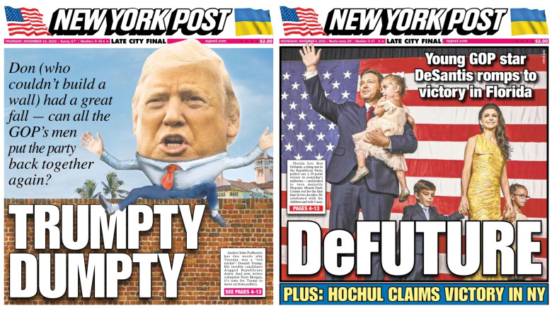 Donald Trump, batjocorit in publicatiile lui Rupert Murdoch. Mogulul i-a spus ca nu-l sustine pentru o noua candidatura la Casa Alba Imagine
