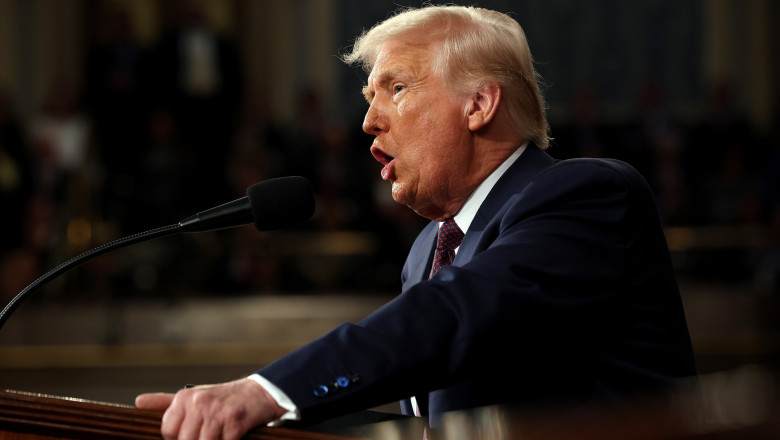 Donald Trump, cel mai lung discurs in Congres: 100 de minute. „SUA au primit semnale puternice de la Moscova”. Principalele declaratii Imagine