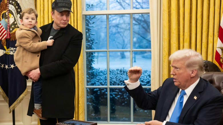 Donald Trump ironizeaza mass-media si apara relatia sa cu „presedintele Elon Musk” Imagine