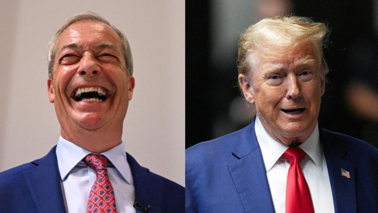 Donald Trump l-a felicitat pe Nigel Farage pentru ca a intrat in parlamentul britanic: „E un om care isi iubeste cu adevarat tara” Imagine