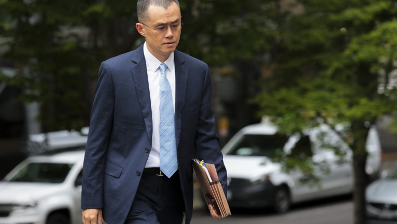 Donald Trump l-a gratiat pe Changpeng Zhao, fondatorul platformei de criptomonede Binance Imagine