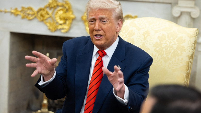 Donald Trump promite „un anunt foarte, foarte mare” inaintea turneului sau in Orientul Mijlociu Imagine