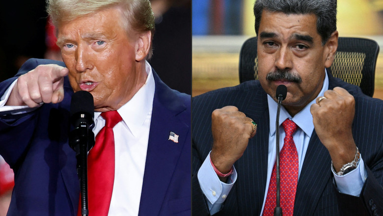 Donald Trump si Nicolas Maduro, pe calea razboiului. Ce se afla in spatele tensiunilor dintre SUA si Venezuela Imagine