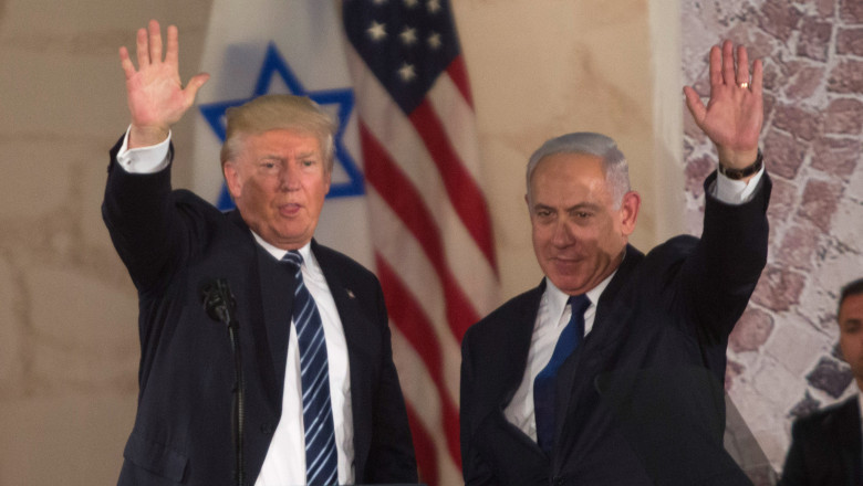 Donald Trump spune ca l-a avertizat pe Benjamin Netanyahu sa nu loveasca Iranul Imagine