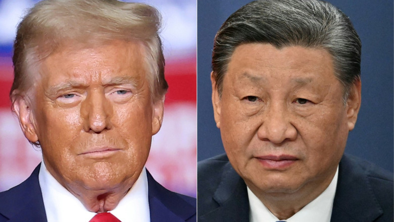 Donald Trump spune ca s-ar putea intalni „in viitorul nu prea indepartat” cu Xi Jinping, in China Imagine