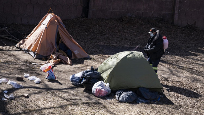 Donald Trump vrea ca oamenii fara adapost sa paraseasca „imediat” Washingtonul Imagine