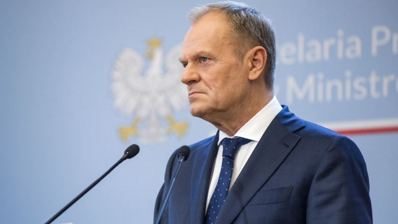 Donald Tusk anunta ca noua persoane acuzate de acte de sabotaj la comanda lui Putin au fost arestate Imagine