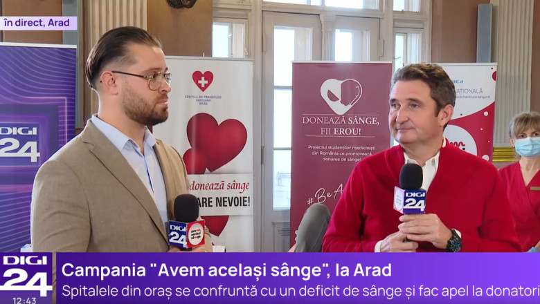 „Donarea de sange are un rezultat concret: dai vietii cuiva o picatura din viata ta” Imagine