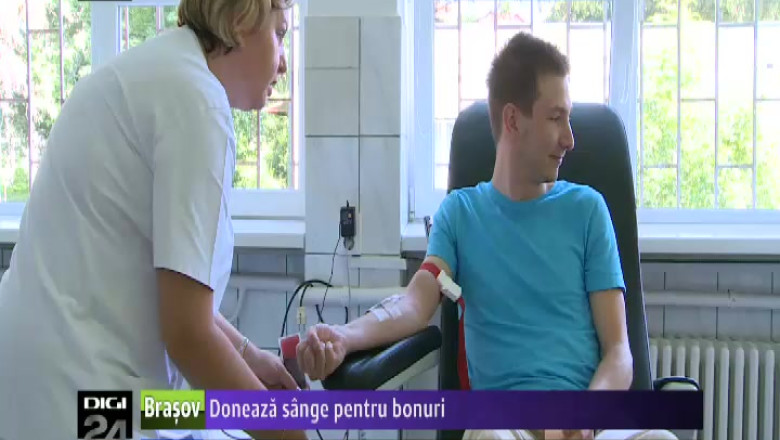 Doneaza sange pentru bonuri Imagine