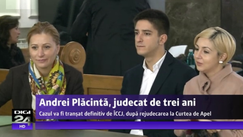 Dosarul de tentativa de omor al lui Andrei Placinta, fiul fostei senatoare Sorina Placinta, pe masa judecatorilor Curtii Supreme Imagine