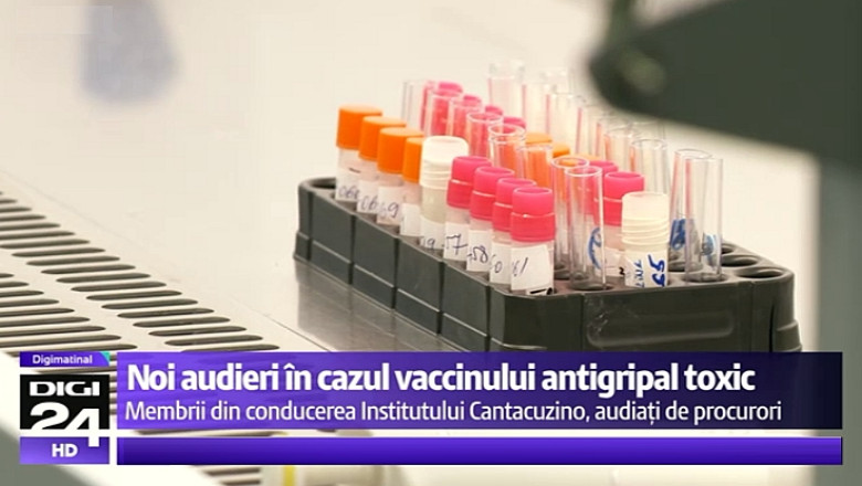 Dosarul vaccinului antigripal toxic: Sunt audiati sefii Institutului Cantacuzino Imagine