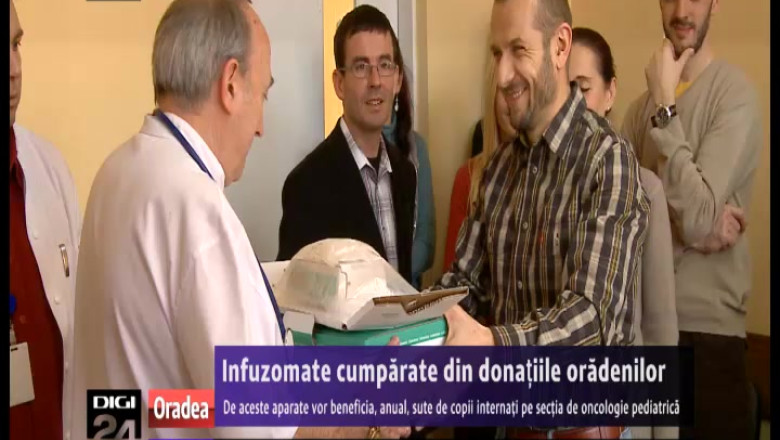 Doua aparate, cumparate pentru copiii bolnavi de cancer din donatiile oradenilor Imagine