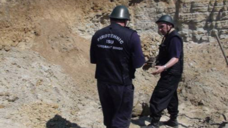 Doua bombe descoperite in Bihor. Ambele provin din cel de-al doilea razboi mondial Imagine