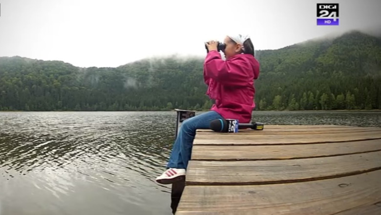 Doua fisuri din zona lacului Sfanta Ana prevestesc vremea Imagine