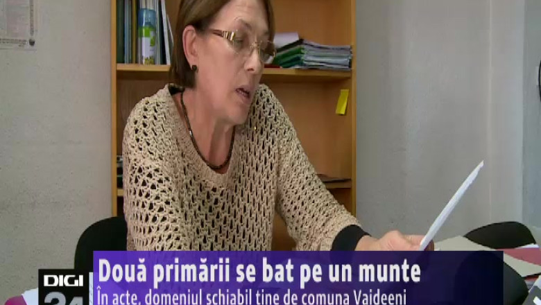 Doua primarii se bat pe un munte Imagine