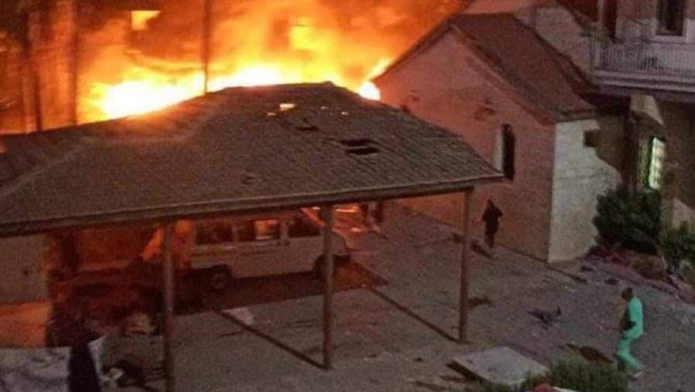 Doua rachete israeliene au lovit un spital din Gaza. Atacul a fost precedat de un apel telefonic Imagine