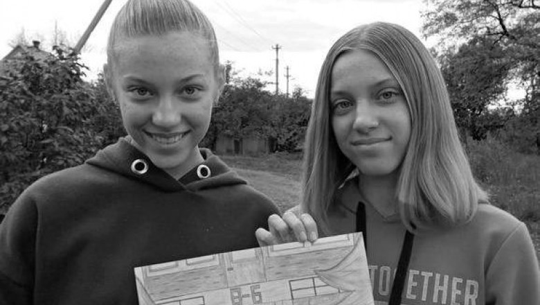 Doua surori gemene de 14 ani au fost ucise in atacul rusesc din Kramatorsk: „O racheta ruseasca a oprit bataile inimilor a doi ingeri” Imagine