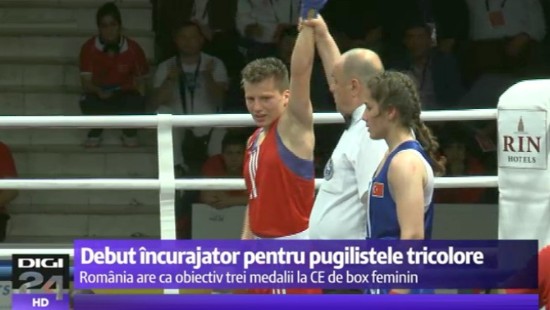 Doua victorii pentru Romania la Europenele de box feminin Imagine