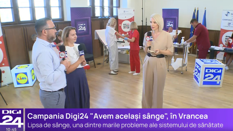 Dr. Diana Stoica, medic epidemiolog: „Donarea de sange, o actiune care uneste, care participa la construirea de empatie si de unire” Imagine