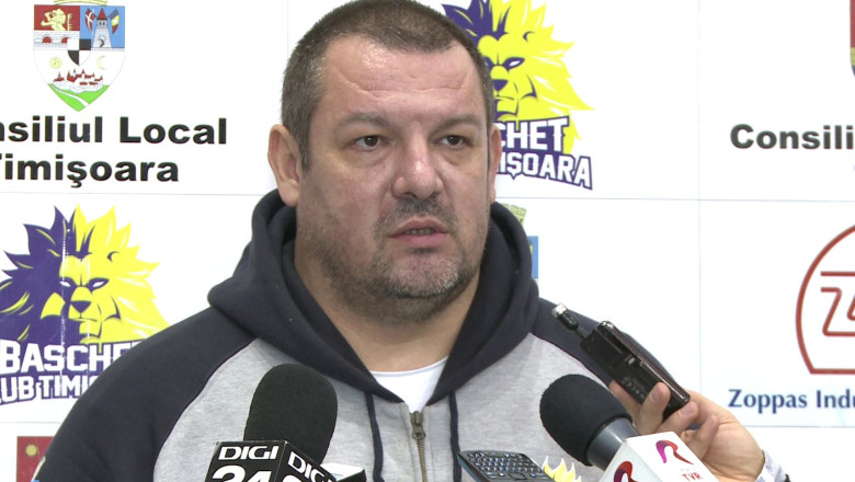 Dragan Petricevic, BC Timisoara: ”Luptam pentru Timisoara“ trebuie sa devina „Invingem pentru Timisoara“ Imagine