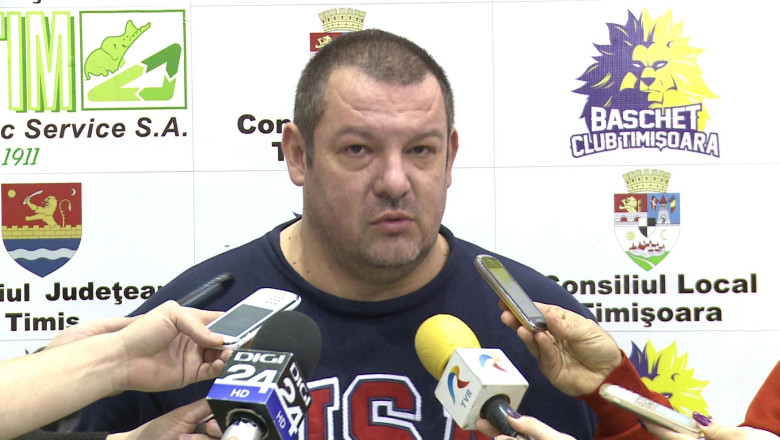 Dragan Petricevic spera intr-o minune! Meciul retur BC Timisoara - CSM Oradea, in direct pe Digi24 Timisoara Imagine