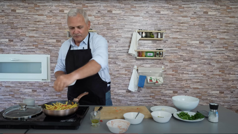 Dragnea s-a apucat de gatit pe YouTube. Mesaje nationaliste si anti-supermarket: „Nu mai folosesc demult produse din magazin” Imagine