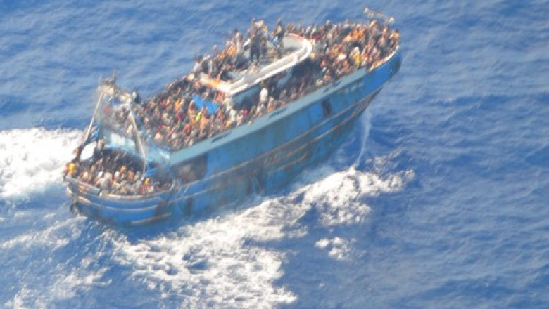 Drama refugiatilor care au murit in naufragiul din Mediterana. Erau atat de inghesuiti incat nu se puteau misca Imagine