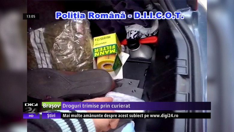 Droguri trimise prin curierat Imagine