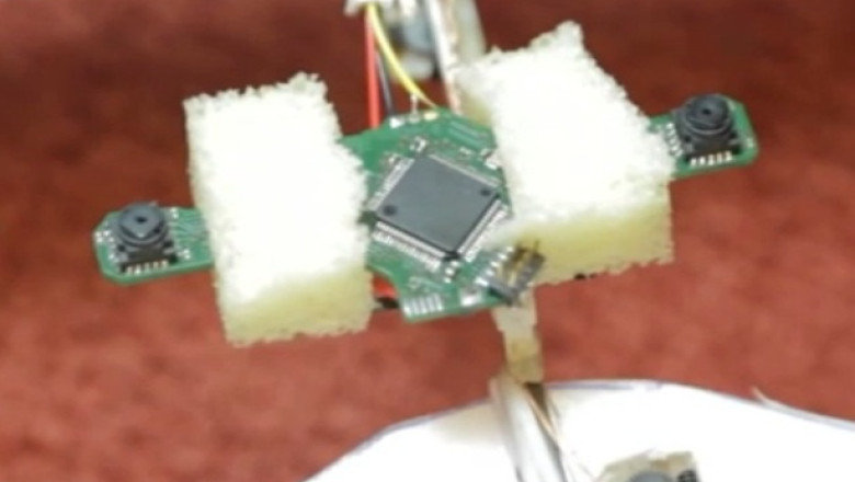 Drona cu aripi de libelula. Cercetatorii olandezi au creat cea mai mica drona cu aripi Imagine