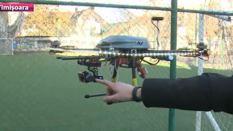 Dronele, solutia sigurantei in scolile viitorului Imagine