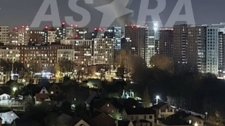 Dronele ucrainene au vizat Moscova intr-un atac nocturn, afirma primarul. Doua aeroporturi si-au suspendat temporar operatiunile Imagine