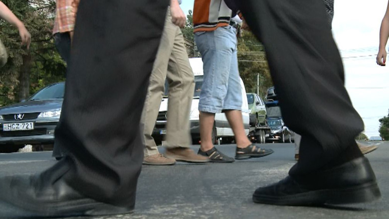 Drum blocat, la Nadlac, de protestatarii de la Finante: vor ramane fara locuri de munca Imagine